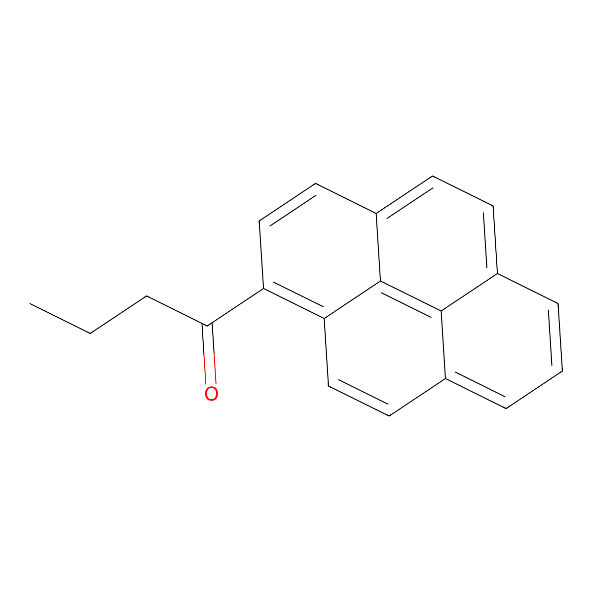 1-(Pyren-1-yl)butan-1-one molecular structure, CAS 16335-39-0