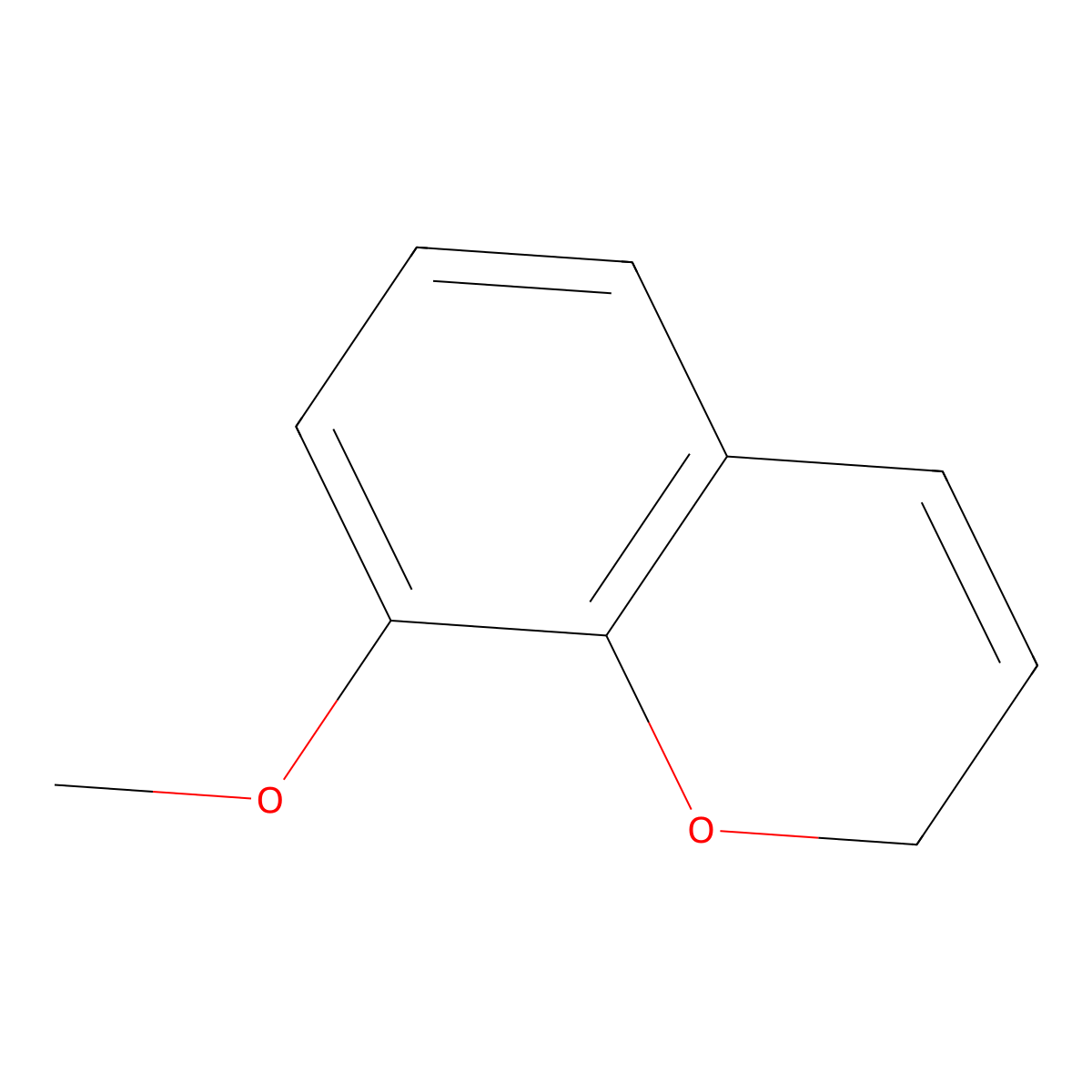 8-methoxy-2H-chromene molecular structure, CAS 16336-25-7