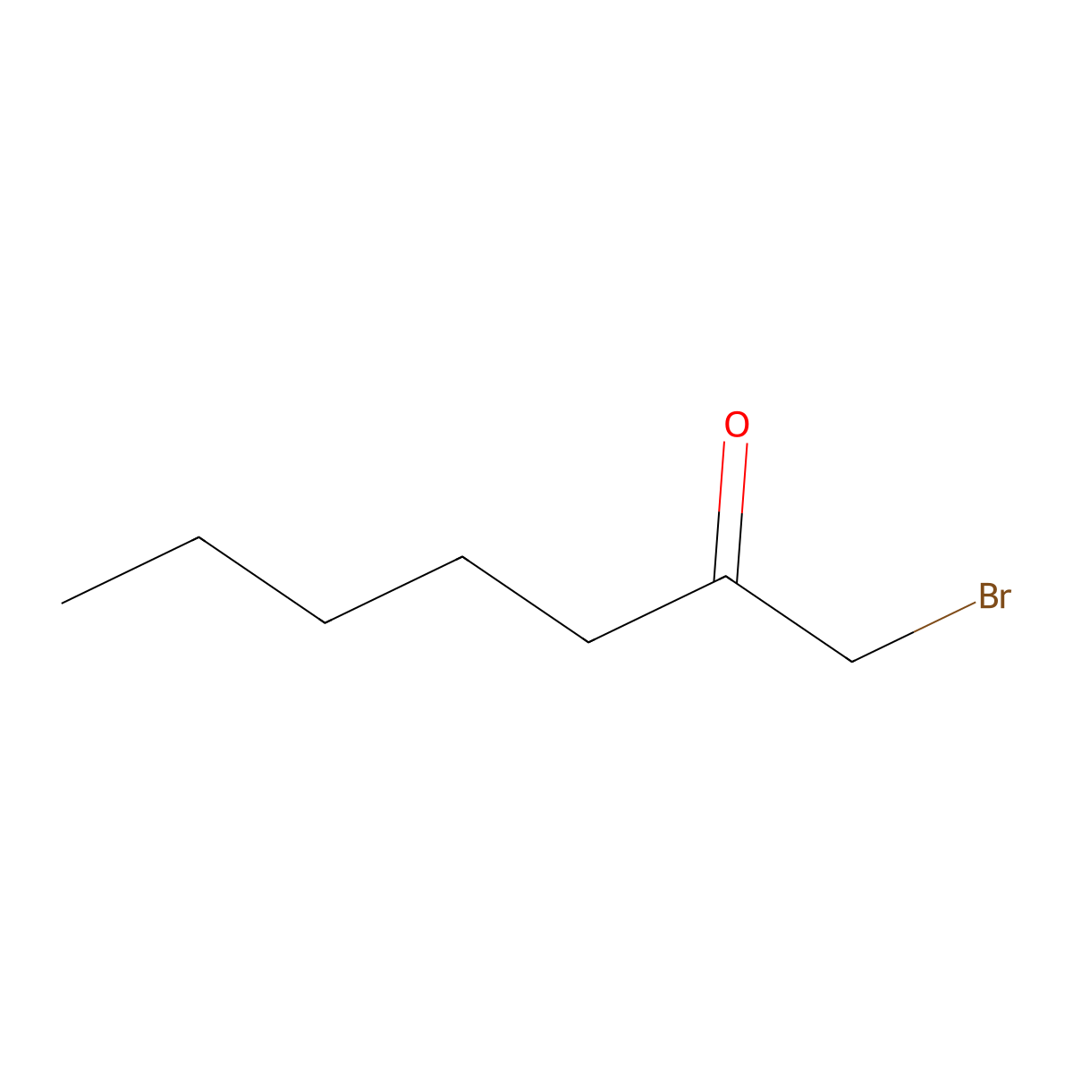 1-Bromoheptan-2-one molecular structure, CAS 16339-93-8