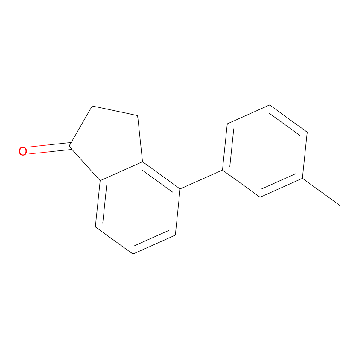 4-(m-Tolyl)-2,3-dihydro-1H-inden-1-one molecular structure, CAS 1633930-14-9