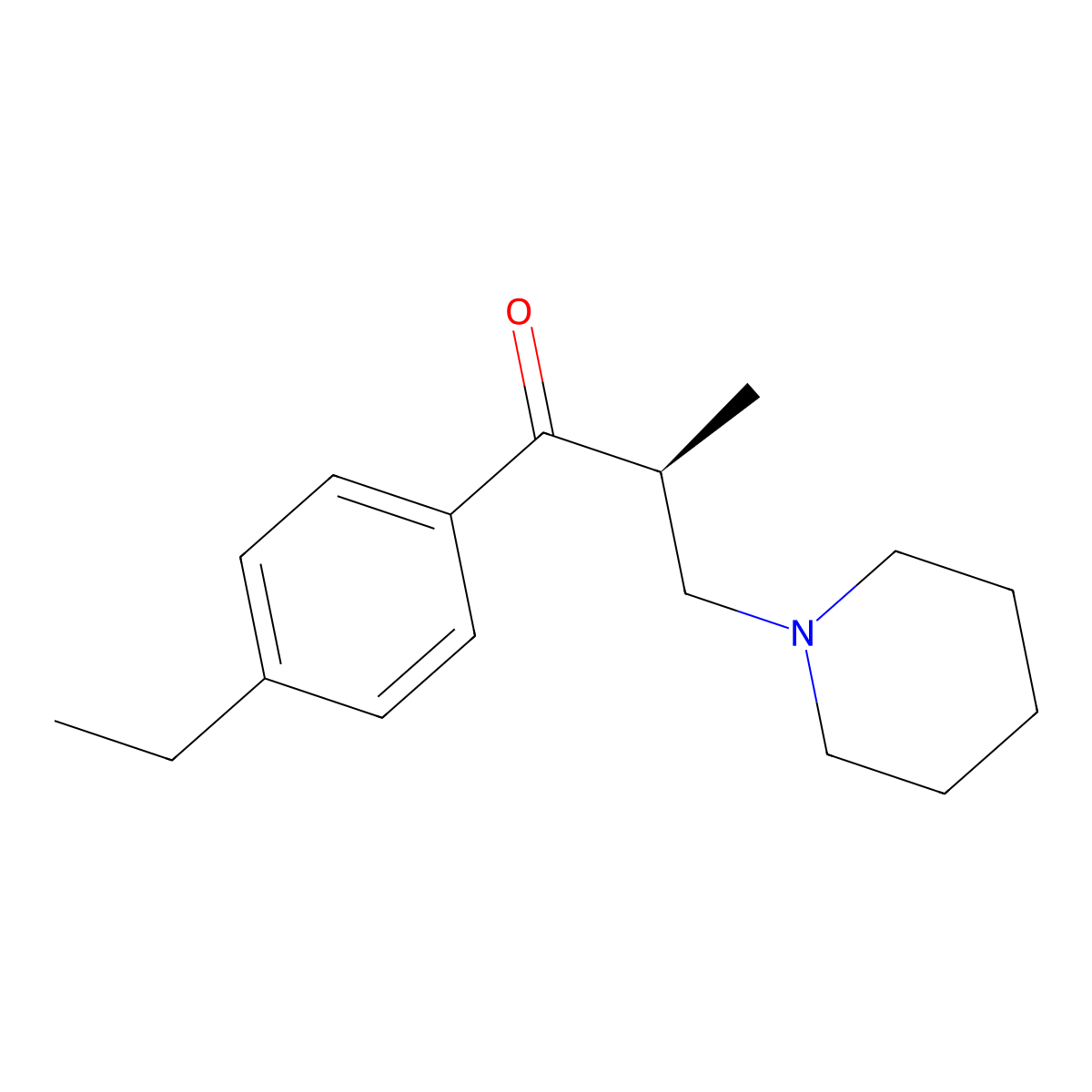 (S)-eperisone molecular structure, CAS 163437-01-2