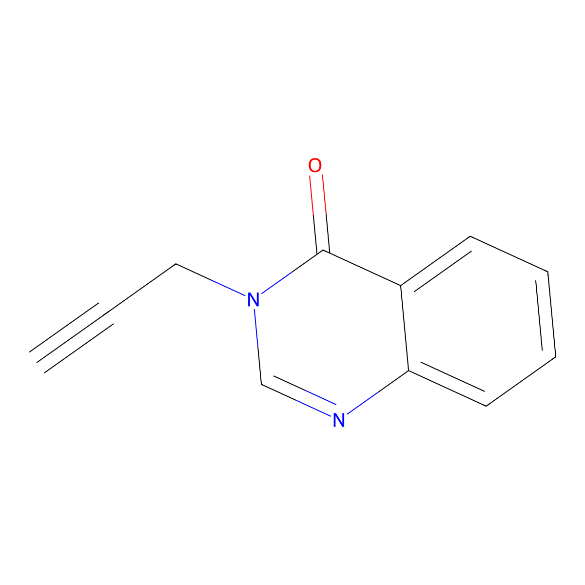 3-(2-Propynyl)-4(3H)-quinazolinone molecular structure, CAS 16347-56-1