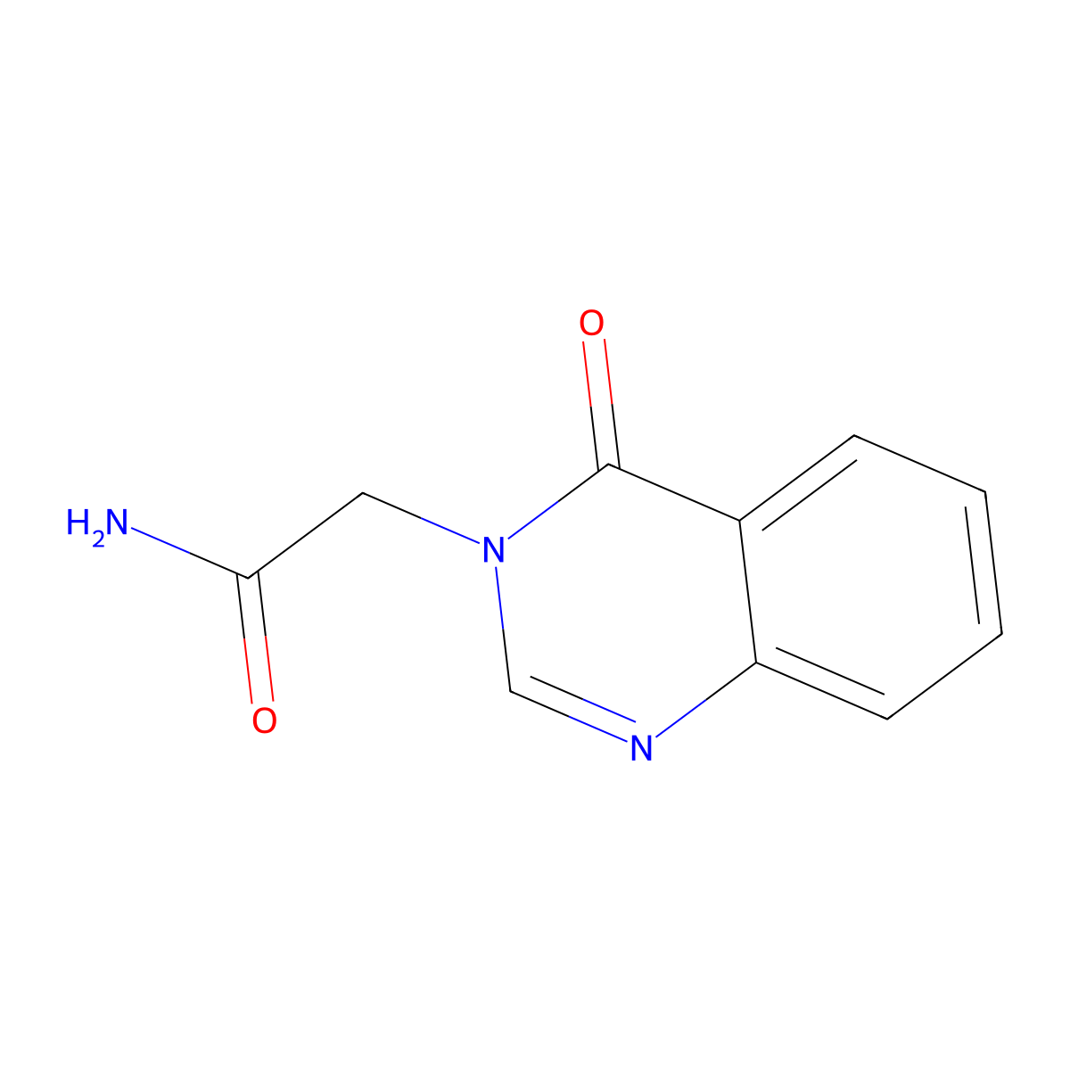 2-(4-oxoquinazolin-3(4H)-yl)acetamide molecular structure, CAS 16347-71-0