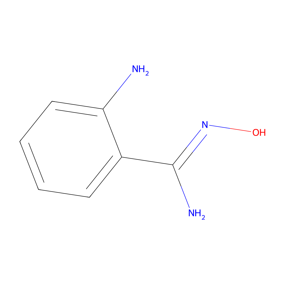 2-Aminobenzamidoxime molecular structure, CAS 16348-49-5