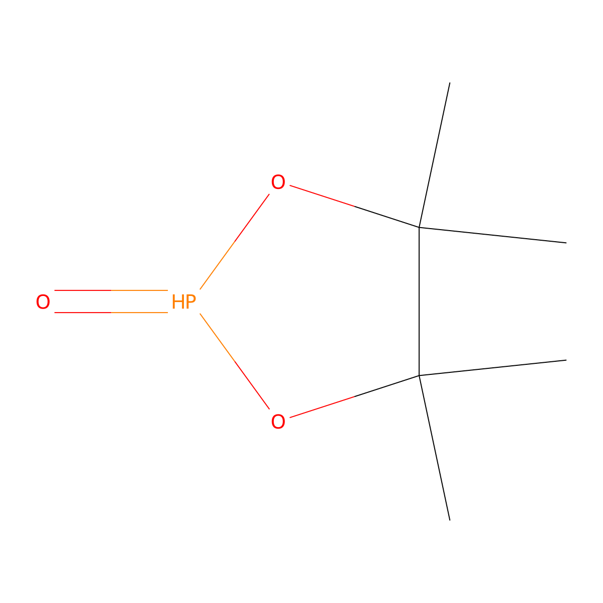 4,4,5,5-Tetramethyl-1,3,2-dioxaphospholane 2-oxide molecular structure, CAS 16352-18-4