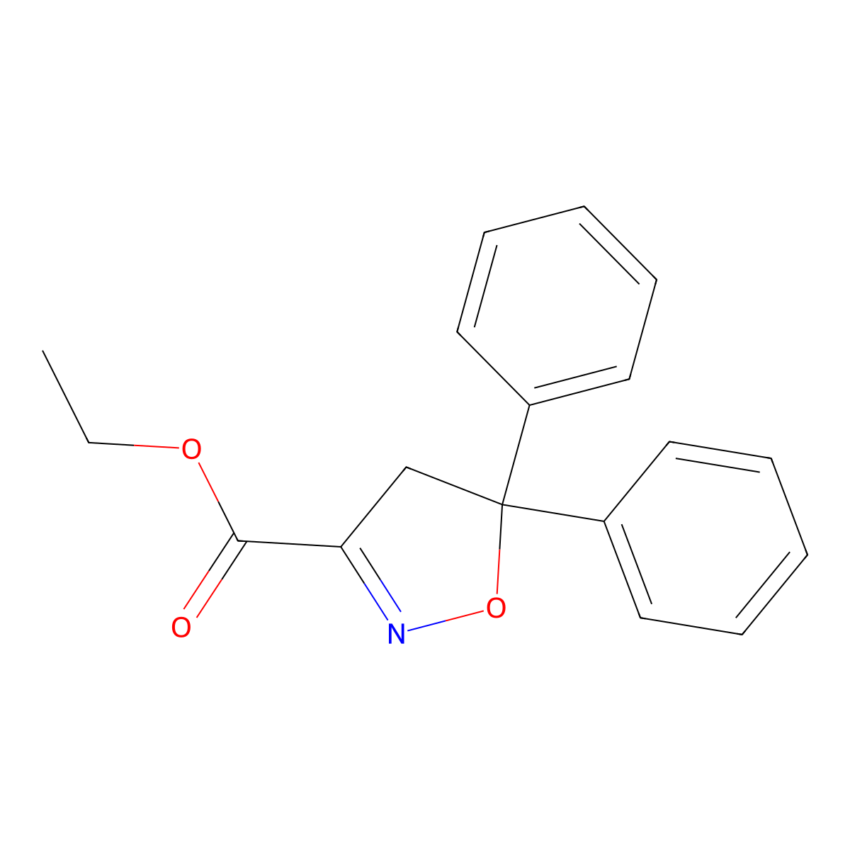 Isoxadifen-ethyl molecular structure, CAS 163520-33-0