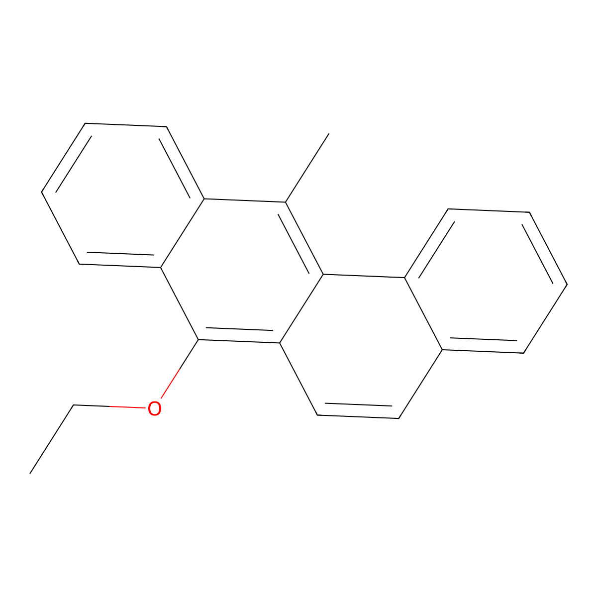 7-Ethoxy-12-methylbenz(a)anthracene molecular structure, CAS 16354-48-6