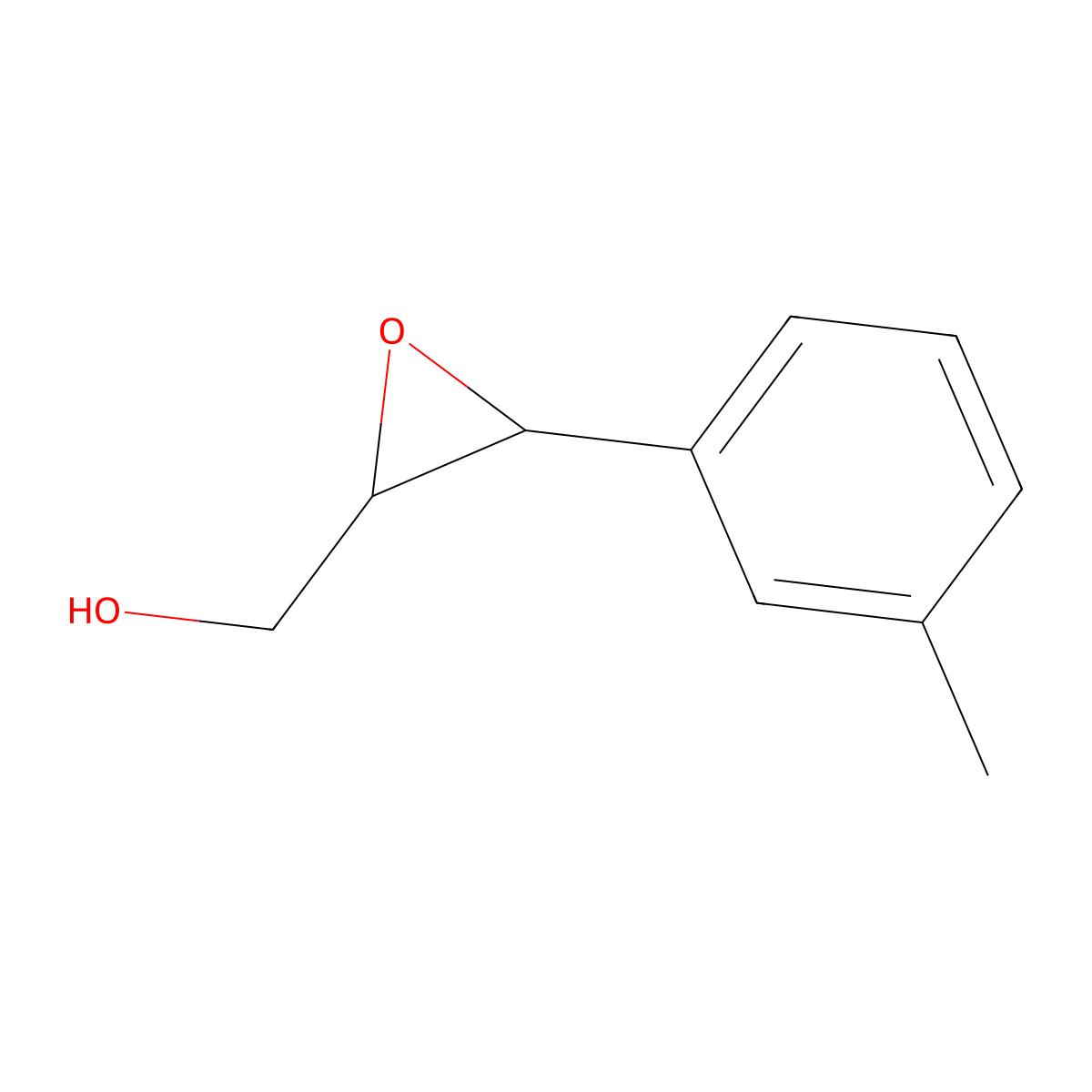 [3-(3-Methylphenyl)oxiran-2-yl]methanol molecular structure, CAS 1635425-94-3