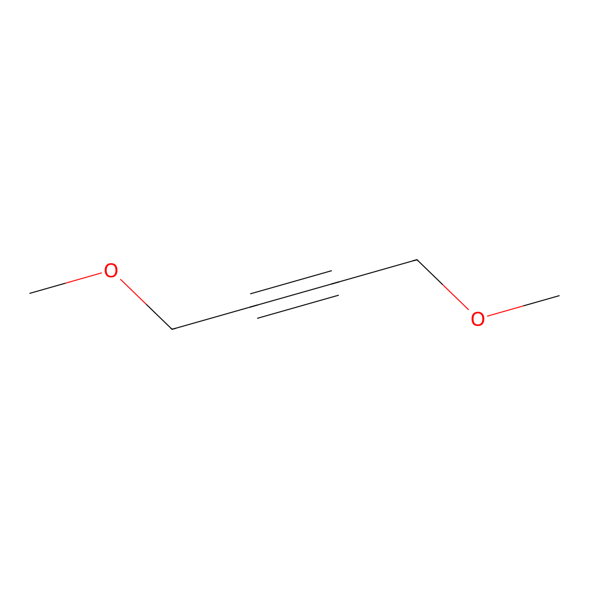 1,4-Dimethoxy-2-butyne molecular structure, CAS 16356-02-8