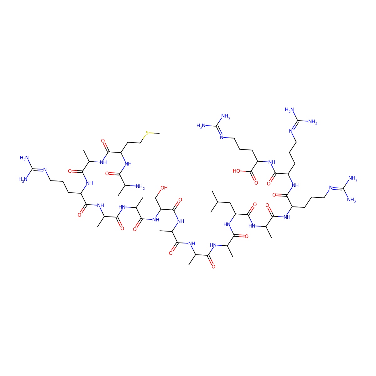 AMARA Peptide (trifluoroacetate salt) molecular structure, CAS 163560-19-8