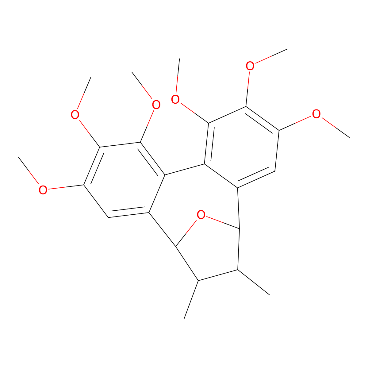kadsulignan N molecular structure, CAS 163564-58-7