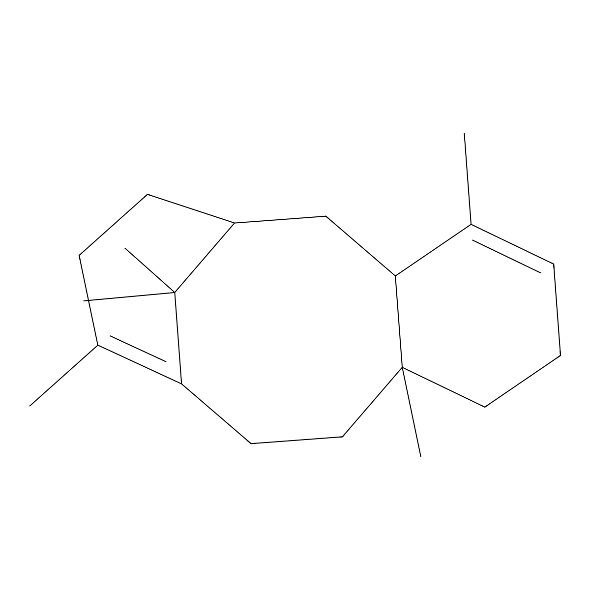 (+)-Taxadiene molecular structure, CAS 163594-75-0