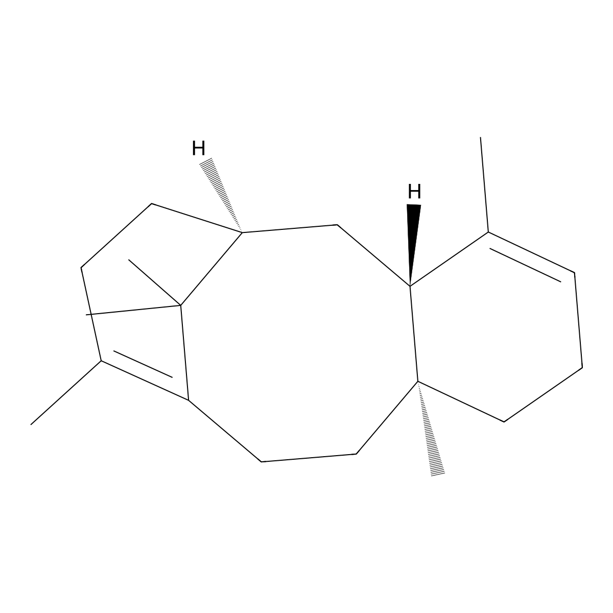 (+)-Taxadiene molecular structure, CAS 163594-75-0