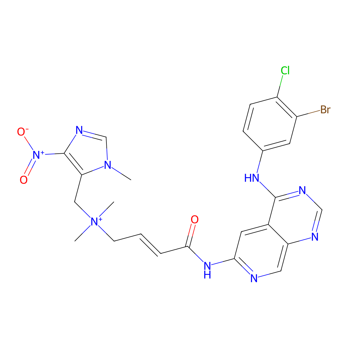 Tarloxotinib molecular structure, CAS 1636938-13-0