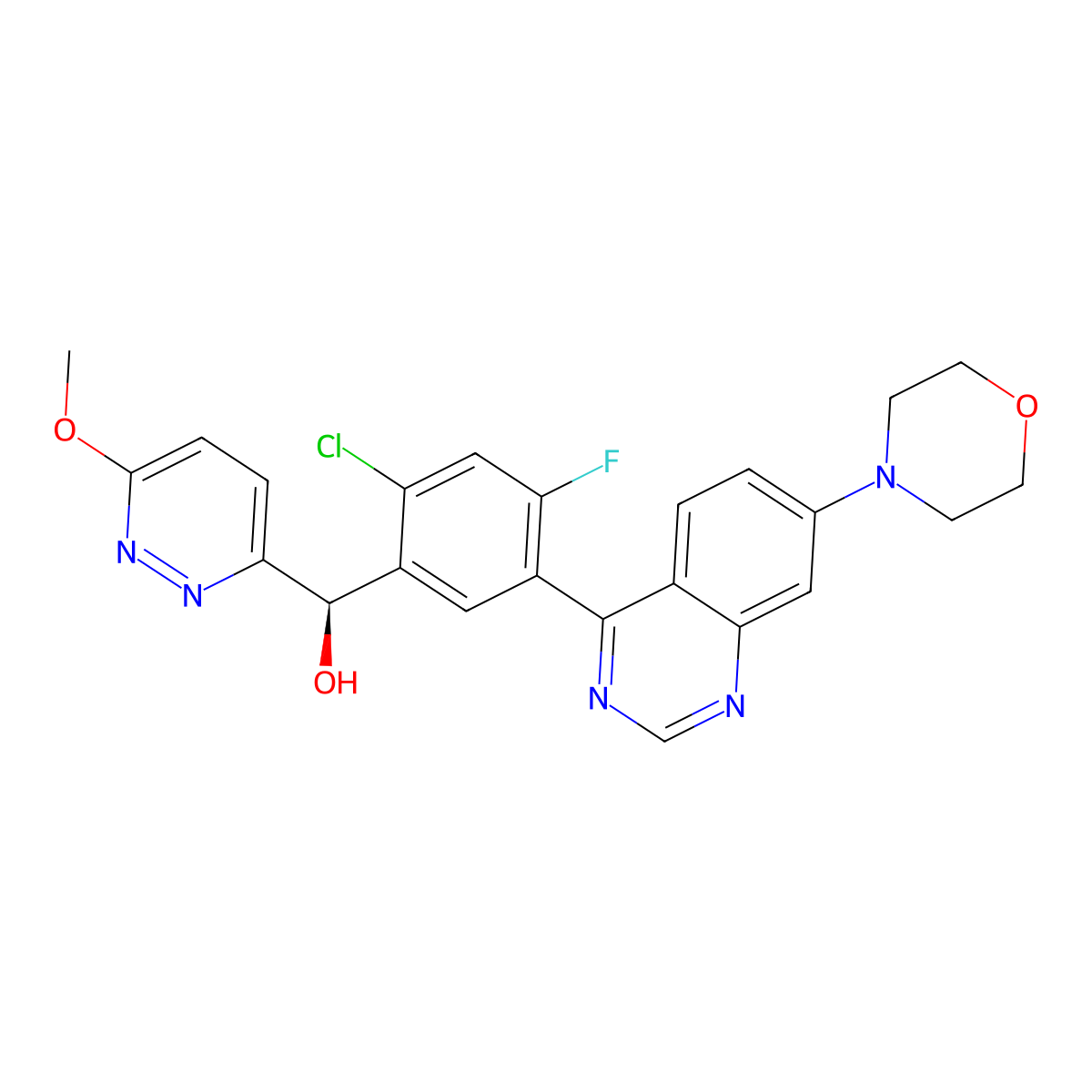 (R)-Nedisertib molecular structure, CAS 1637542-32-5