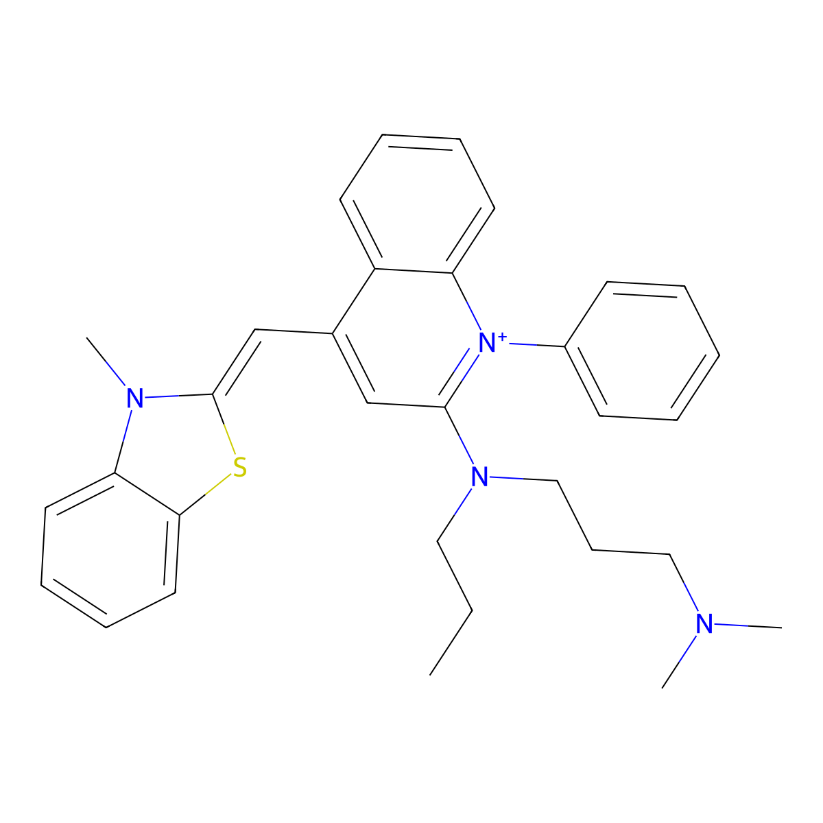 SYBR Green I molecular structure, CAS 163795-75-3
