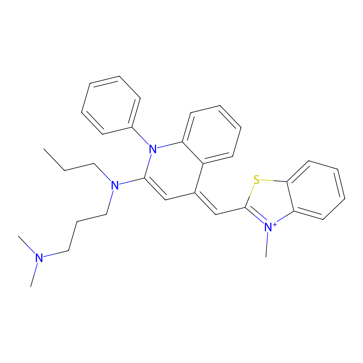 SYBR Green I molecular structure, CAS 163795-75-3