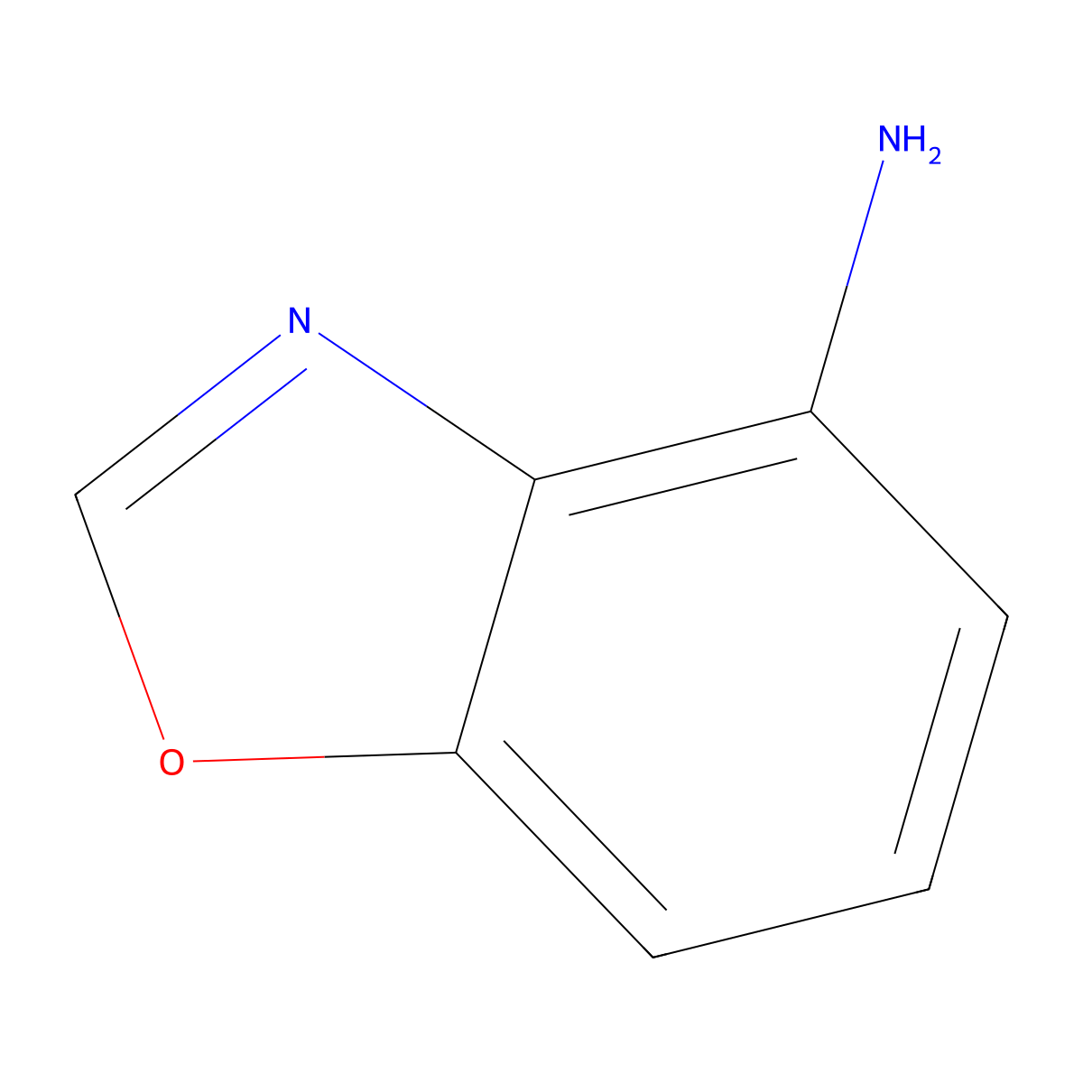 1,3-Benzoxazol-4-amine molecular structure, CAS 163808-09-1