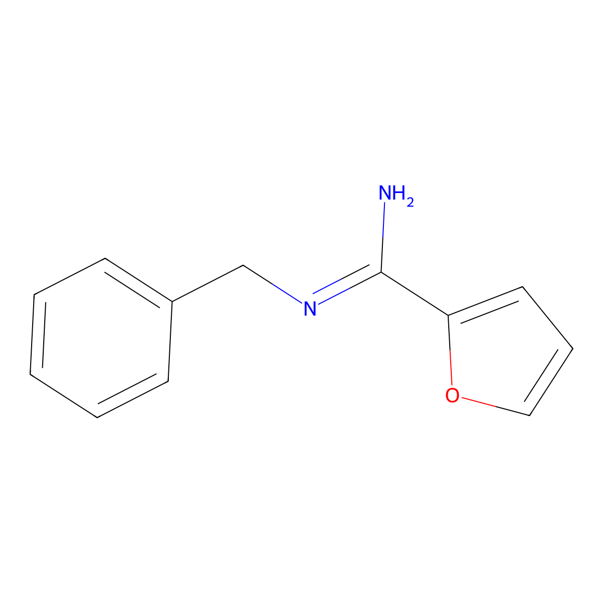 N-Benzylfuran-2-carboximidamide molecular structure, CAS 1638179-52-8