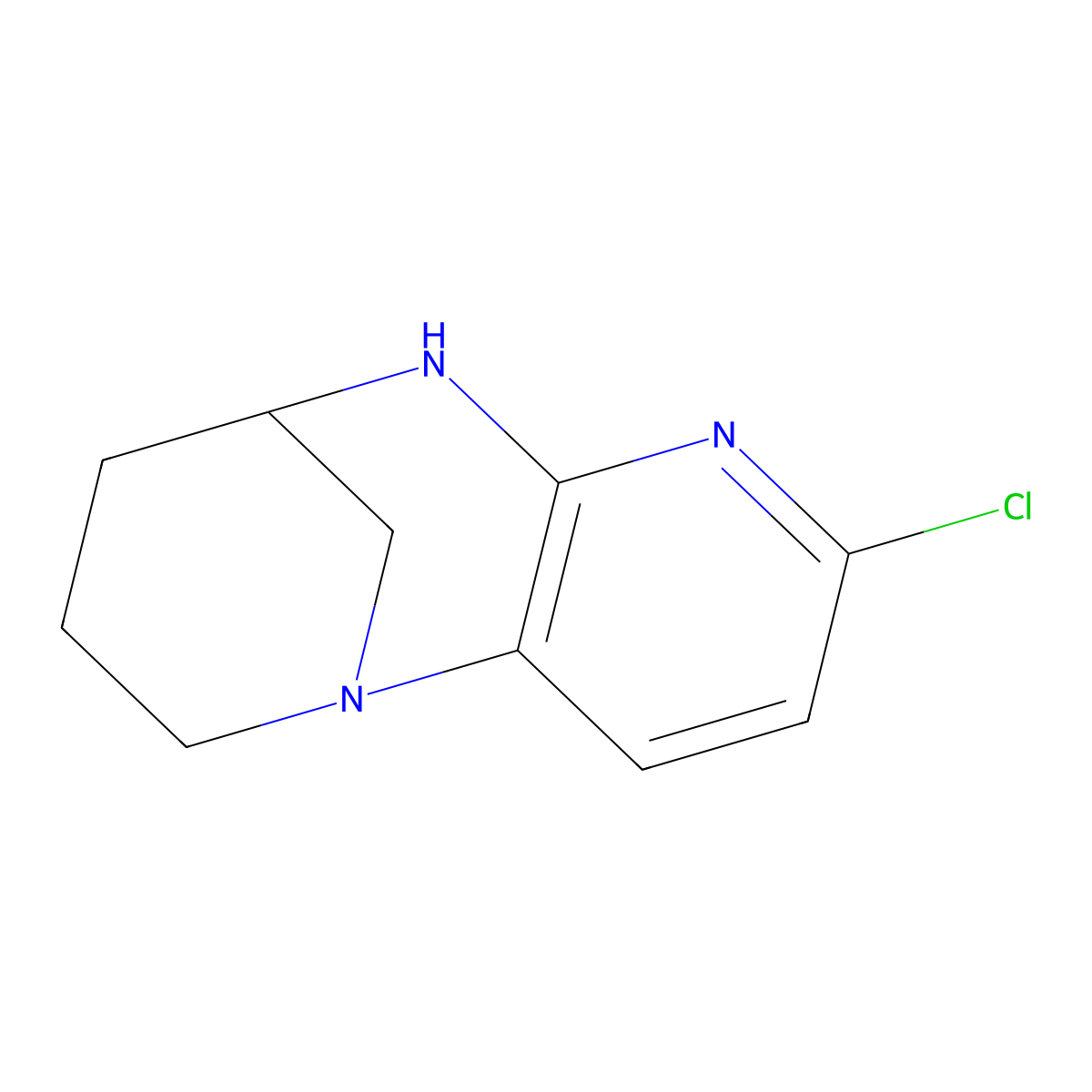 (9S)-2-Chloro-7,8,9,10-tetrahydro-6H-5,9-methanopyrido[2,3-b][1,4]diazocine molecular structure, CAS 1638603-94-7