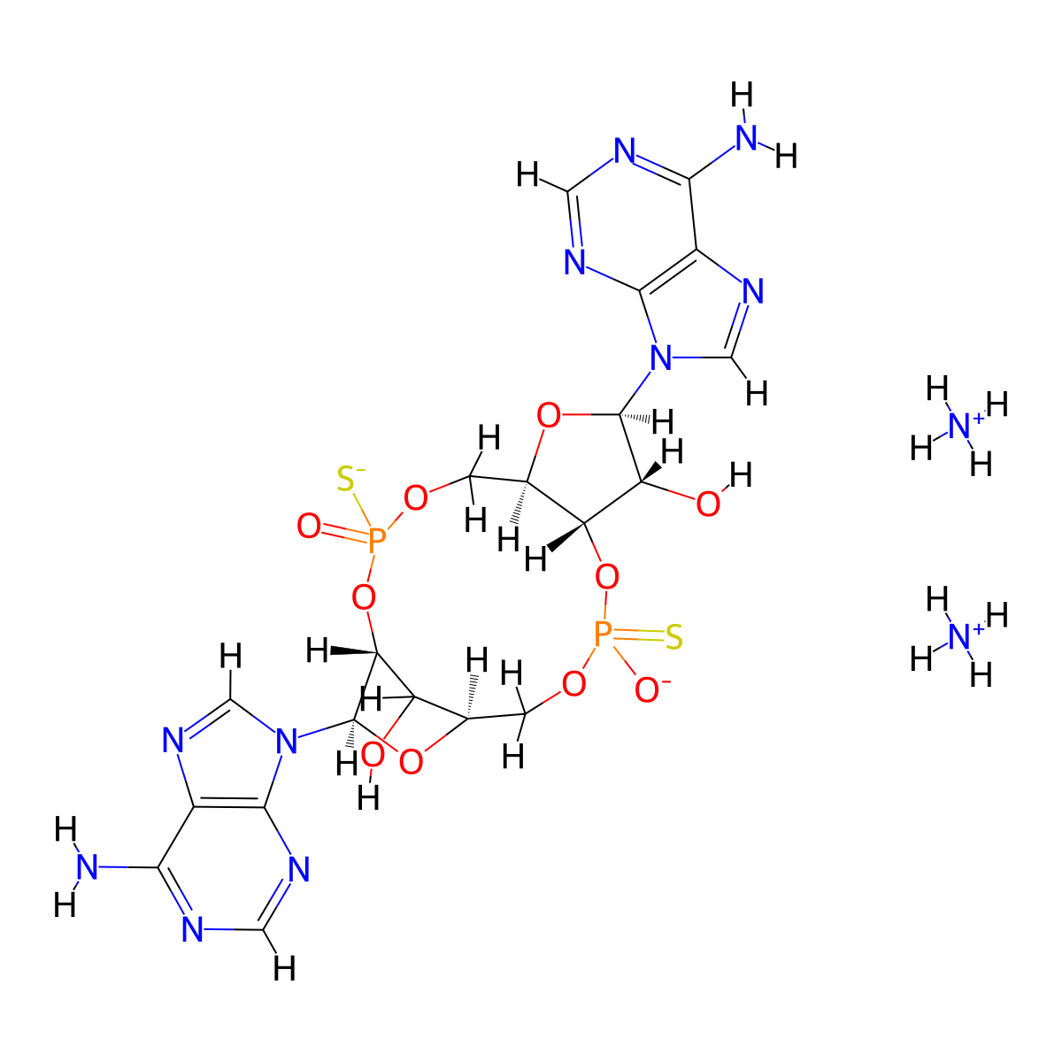 ML RR-S2 CDA ammonium salt molecular structure, CAS 1638750-96-5