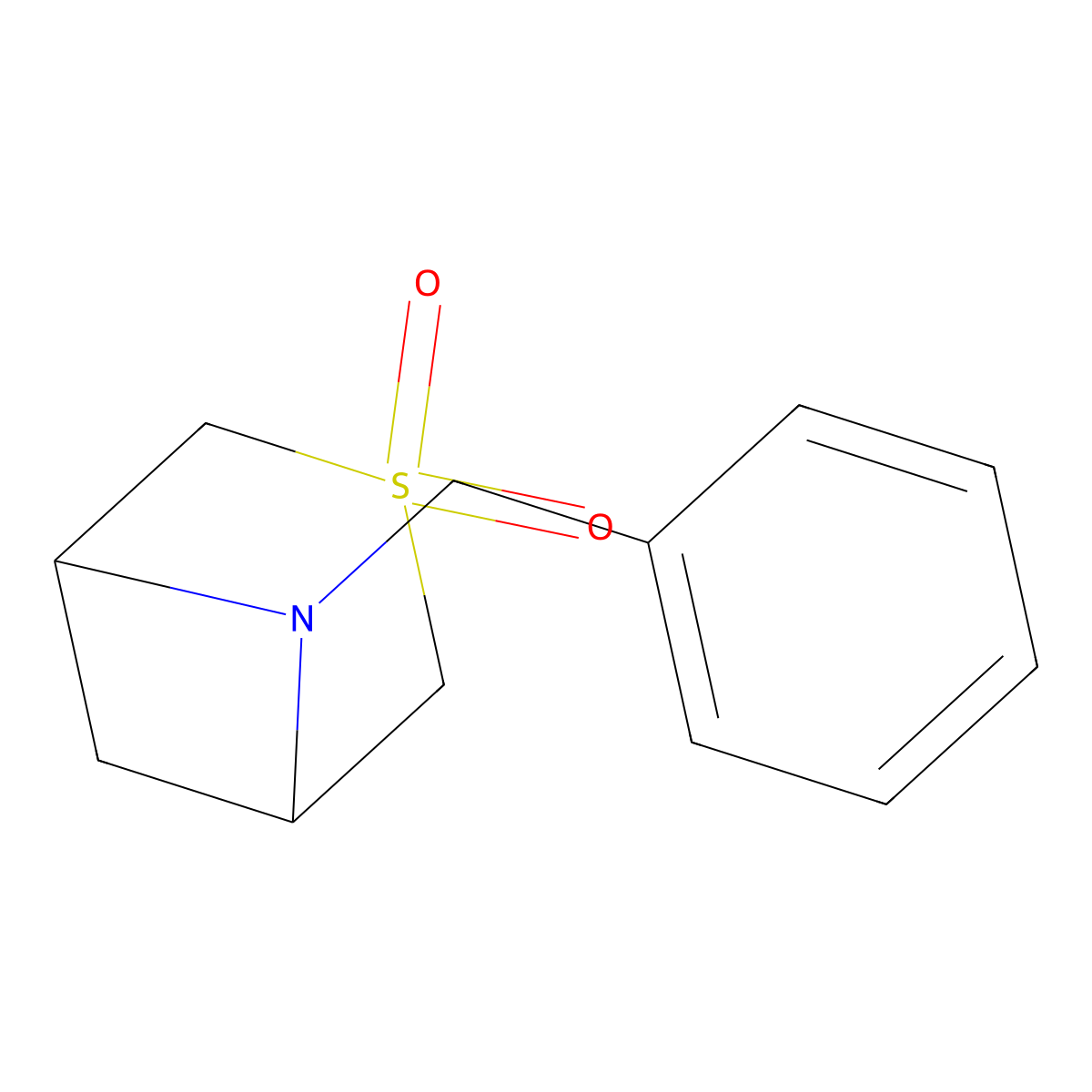 6-Benzyl-3-thia-6-azabicyclo[3.1.1]heptane-3,3-dione molecular structure, CAS 1638760-66-3