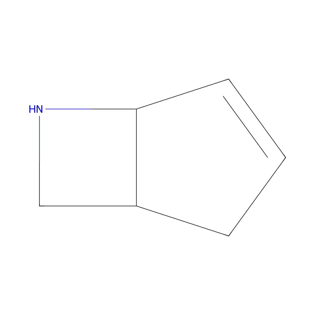 6-Azabicyclo[3.2.0]hept-3-ene molecular structure, CAS 1638763-35-5