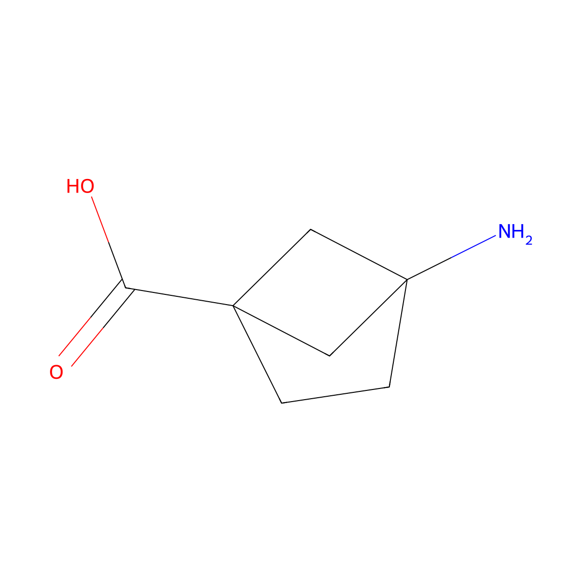 4-Aminobicyclo[2.1.1]hexane-1-carboxylic acid molecular structure, CAS 1638765-09-9