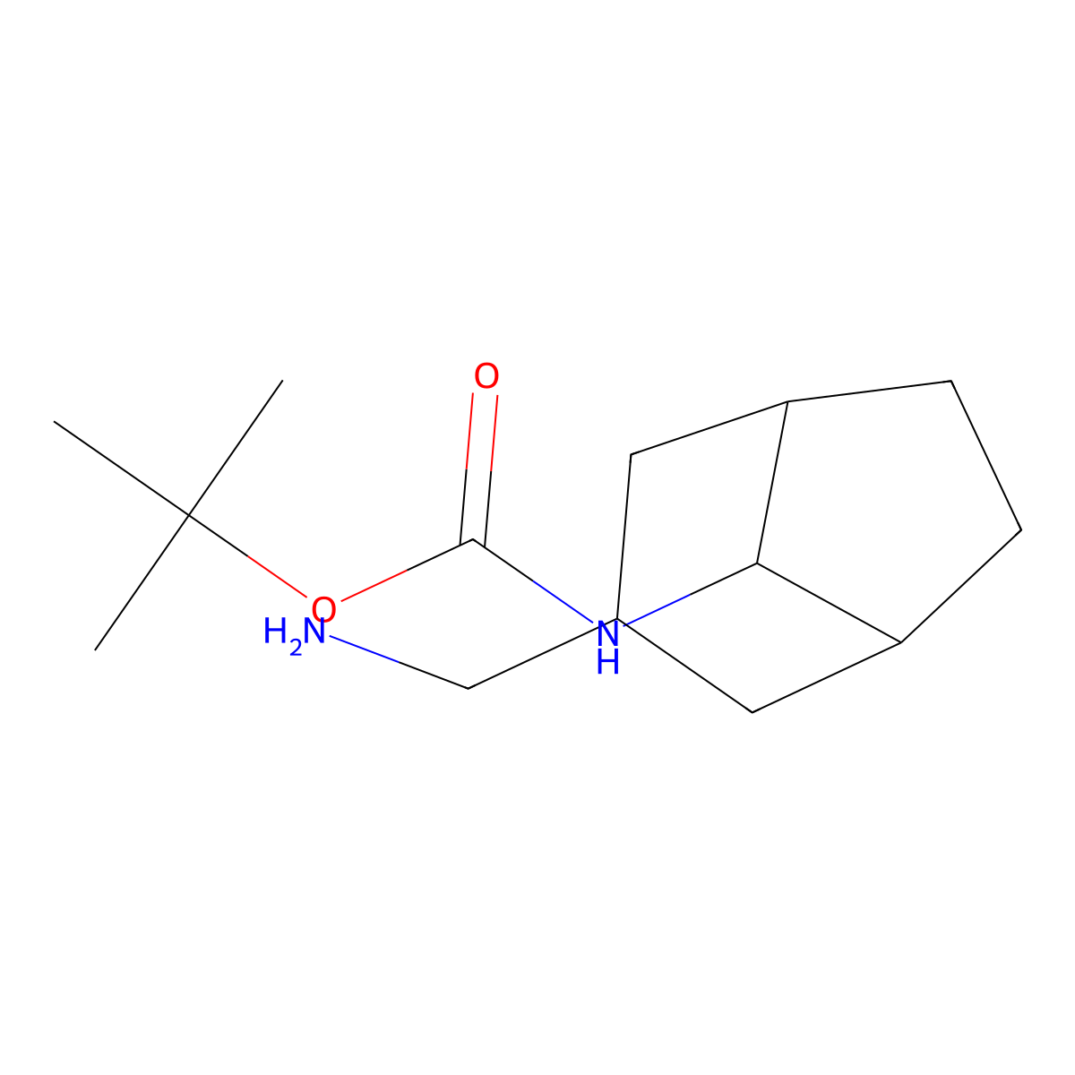 tert-butyl N-[3-(aminomethyl)bicyclo[3.2.1]octan-8-yl]carbamate molecular structure, CAS 1638765-14-6
