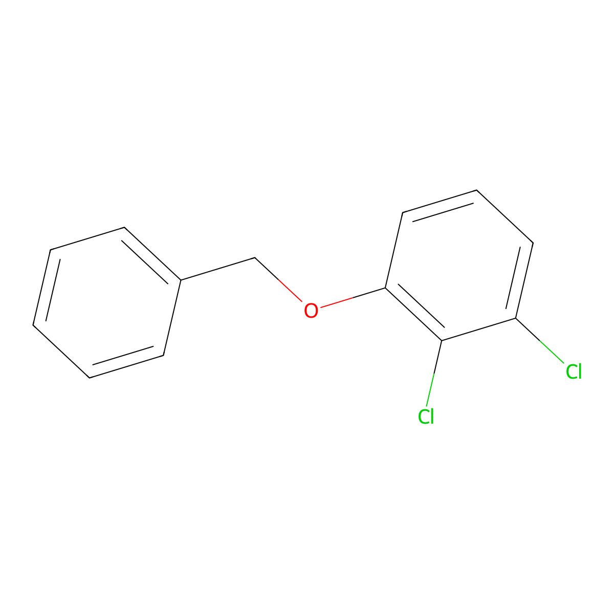 1-(Benzyloxy)-2,3-dichlorobenzene molecular structure, CAS 1638983-85-3
