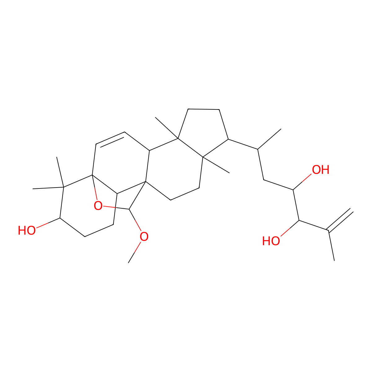 Karavilagenin F molecular structure, CAS 1639024-15-9