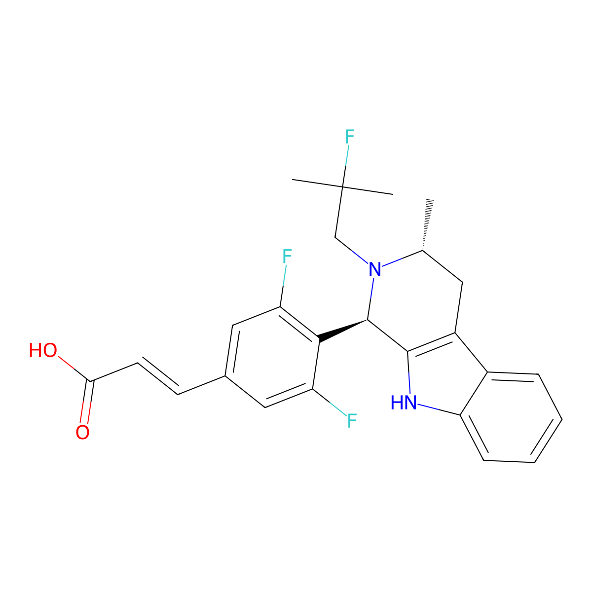 Azd-9496 molecular structure, CAS 1639042-08-2
