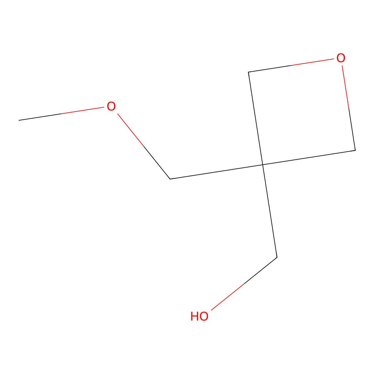 (3-(Methoxymethyl)oxetan-3-yl)methanol molecular structure, CAS 1639113-91-9