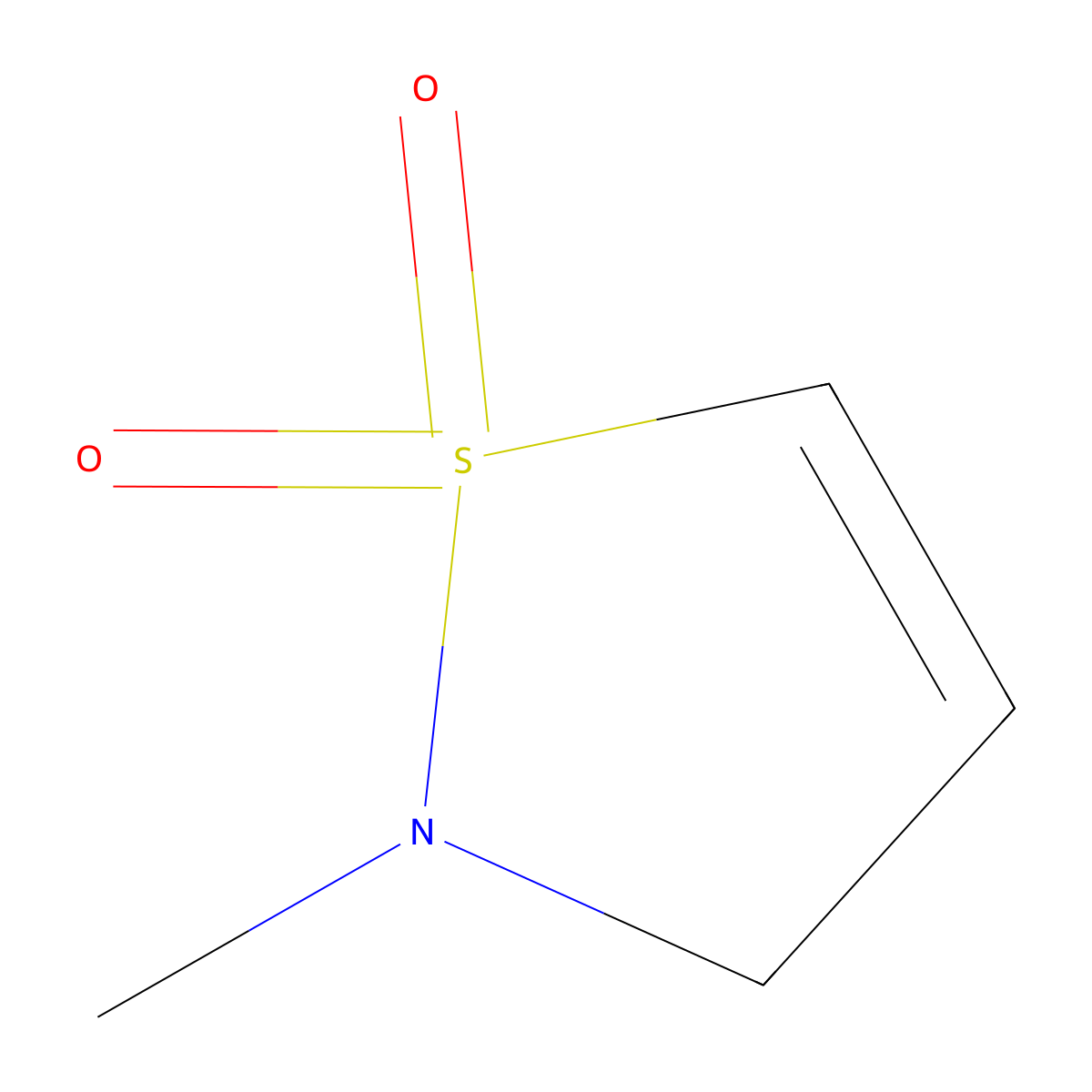 2-Methyl-2,3-dihydro-1lambda6,2-thiazole-1,1-dione molecular structure, CAS 1639139-75-5
