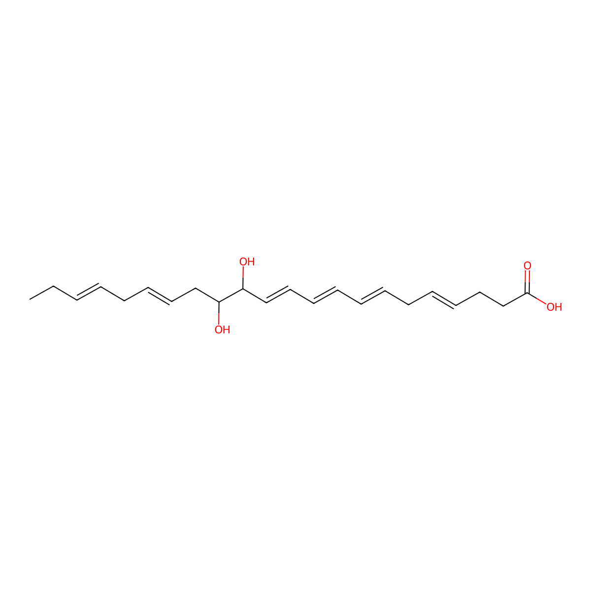 Maresin 2 molecular structure, CAS 1639809-46-3