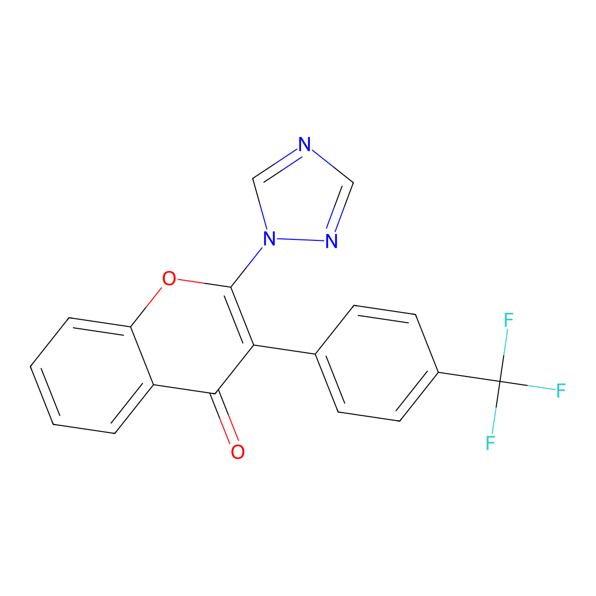 Chromenone 1 molecular structure, CAS 1639929-29-5