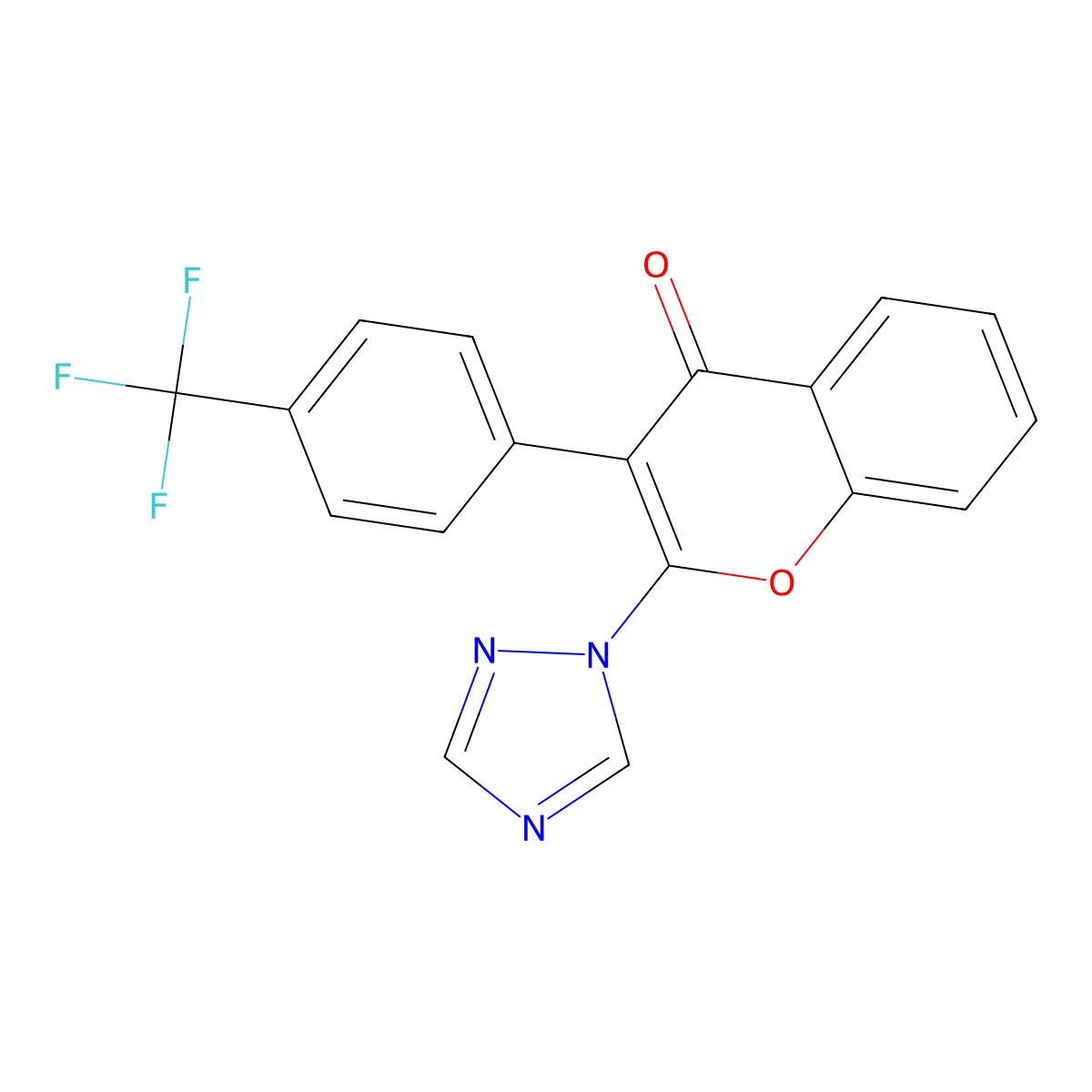 Chromenone 1 molecular structure, CAS 1639929-29-5