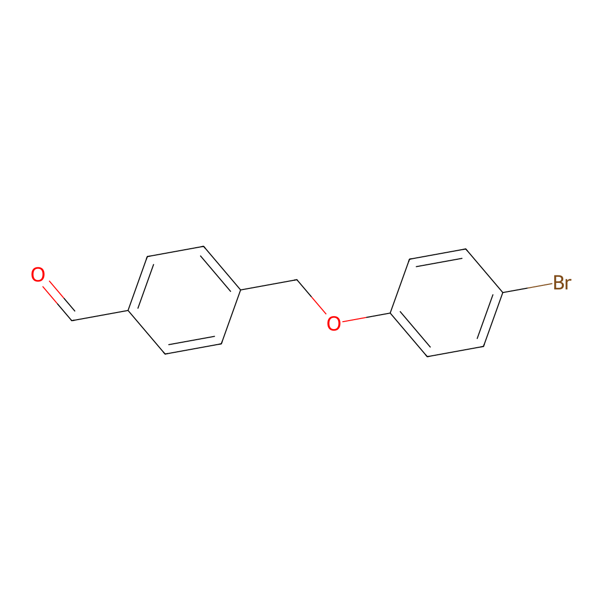 4-((4-Bromophenoxy)methyl)benzaldehyde molecular structure, CAS 1639965-03-9