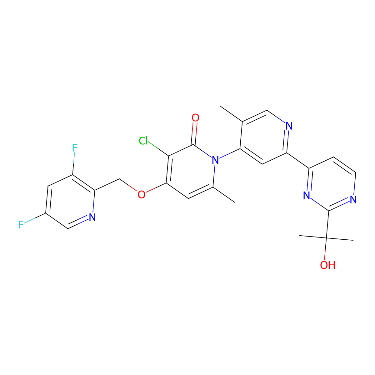Zunsemetinib molecular structure, CAS 1640282-42-3