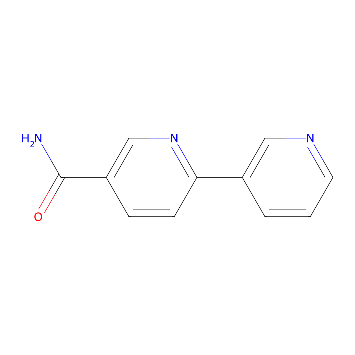 [2,3'-Bipyridine]-5-carboxamide molecular structure, CAS 164074-61-7