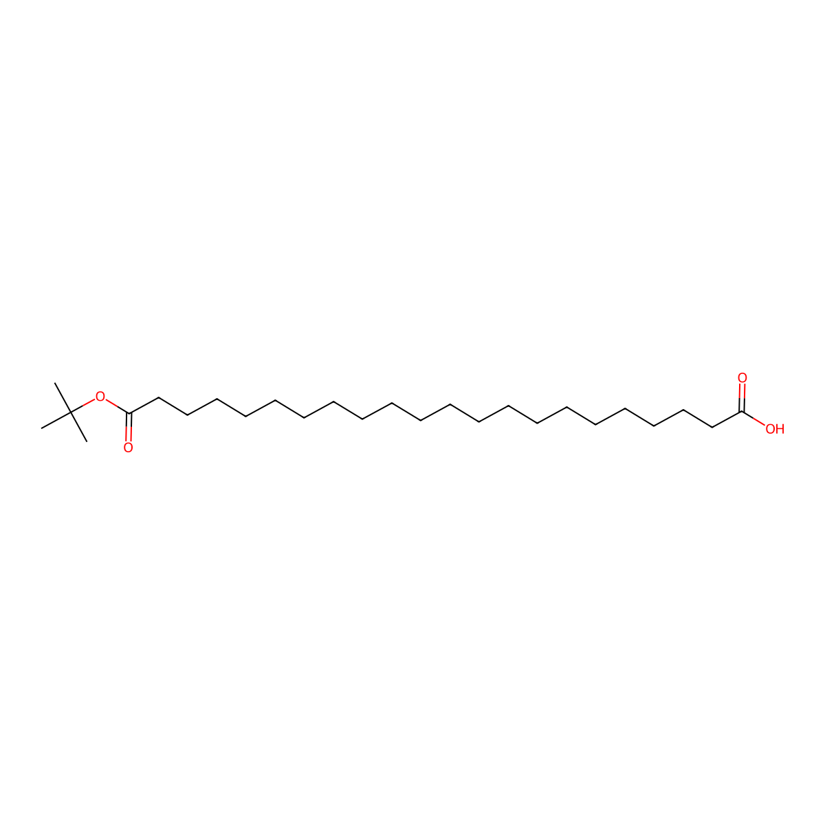 22-(tert-Butoxy)-22-oxodocosanoic acid molecular structure, CAS 1642333-05-8
