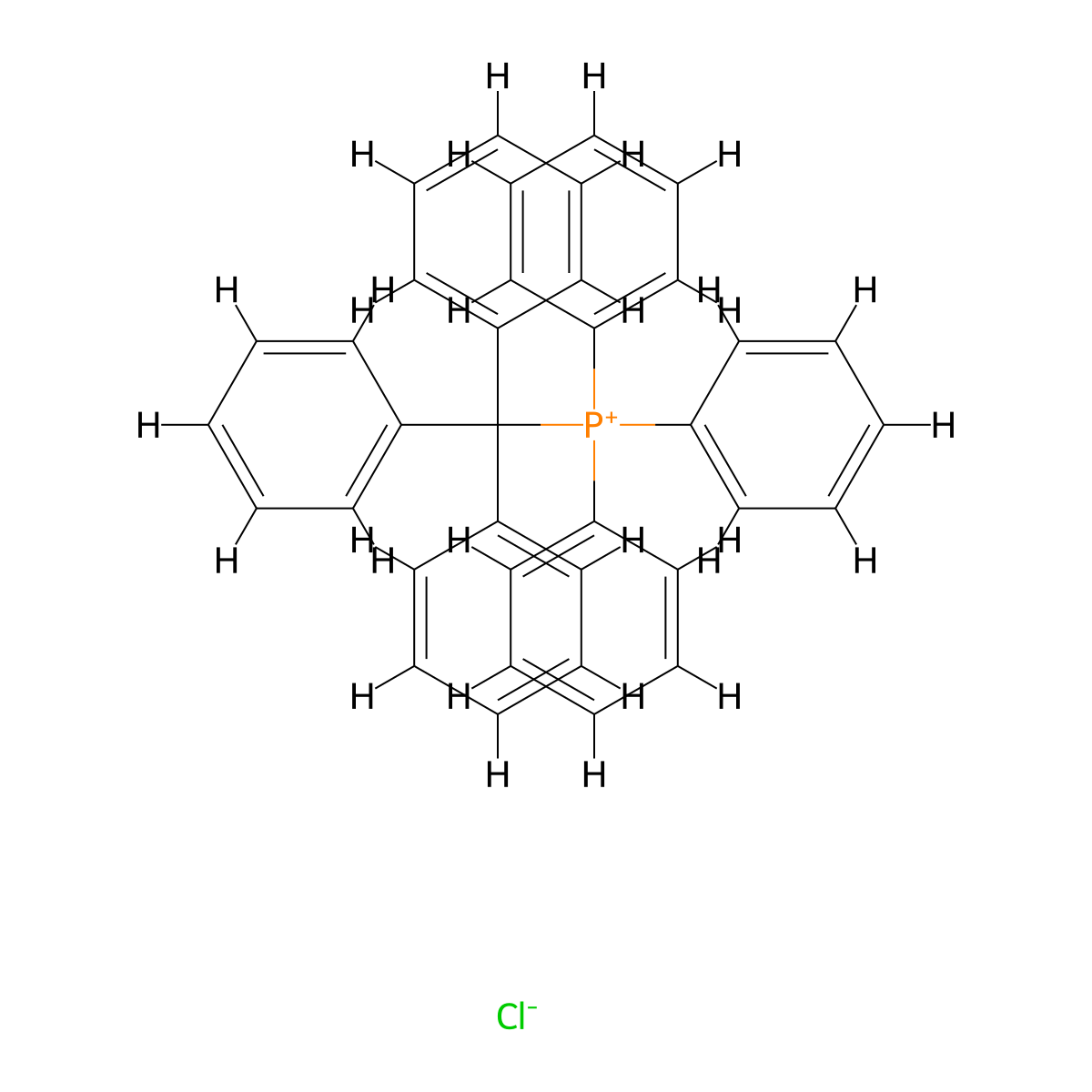 Phosphonium, triphenyl(triphenylmethyl)-, chloride molecular structure, CAS 16436-71-8