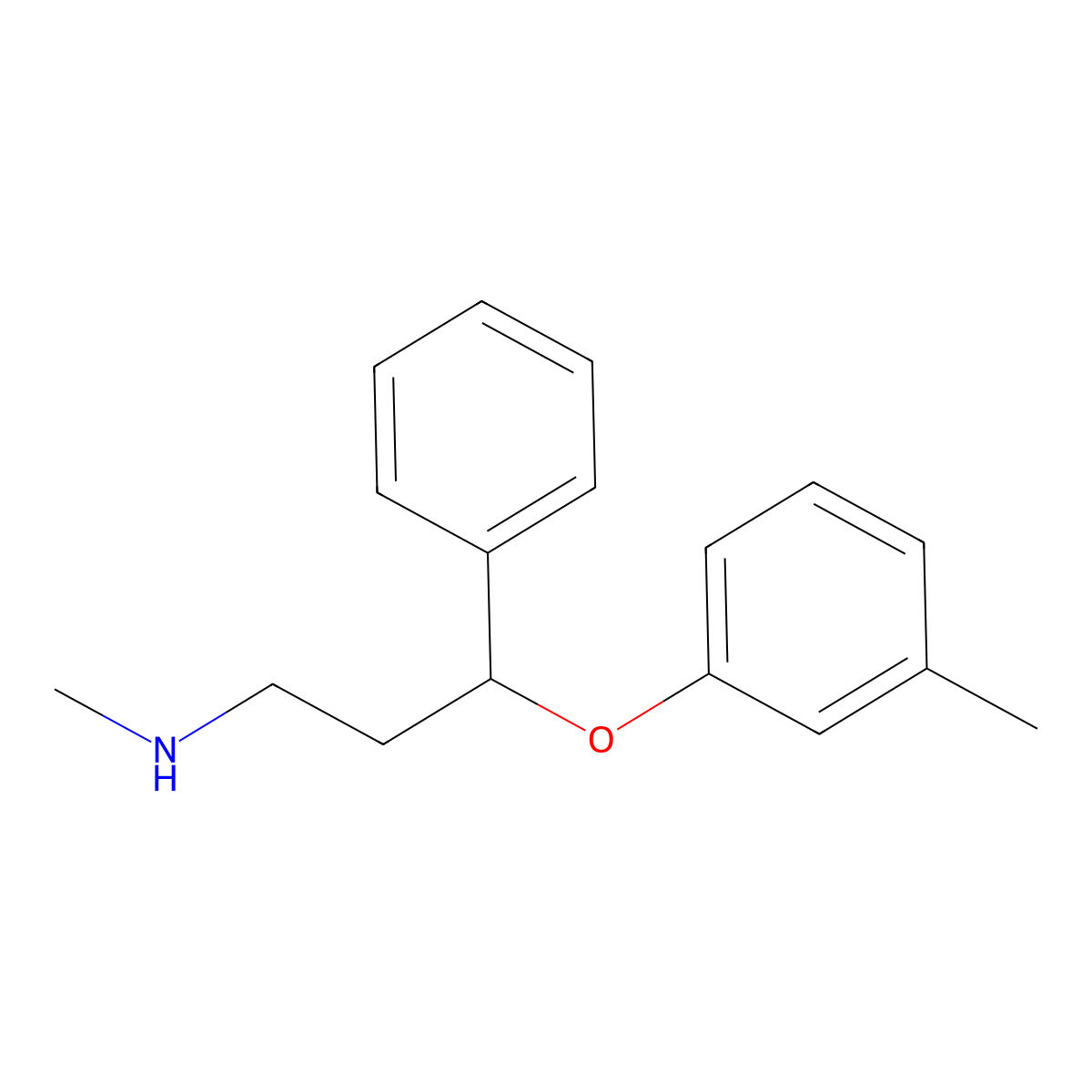 Atomoxetine EP Impurity D molecular structure, CAS 1643684-02-9