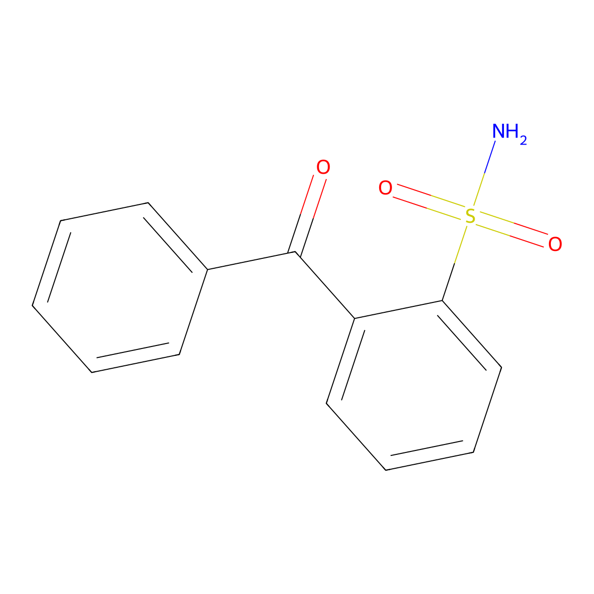 2-Benzoylbenzene-1-sulfonamide molecular structure, CAS 1643775-31-8