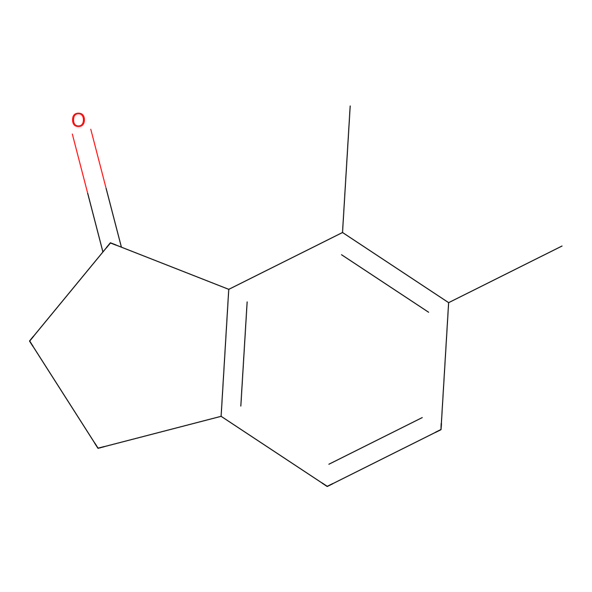 6,7-Dimethyl-2,3-dihydro-1H-inden-1-one molecular structure, CAS 16440-98-5
