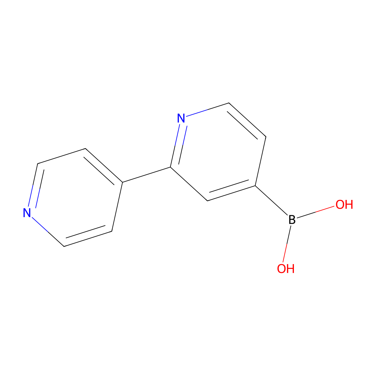 [2,4'-Bipyridin]-4-ylboronic acid molecular structure, CAS 1644055-68-4