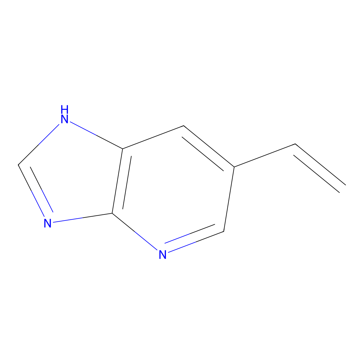 6-Vinyl-1H-imidazo[4,5-b]pyridine molecular structure, CAS 1644072-65-0