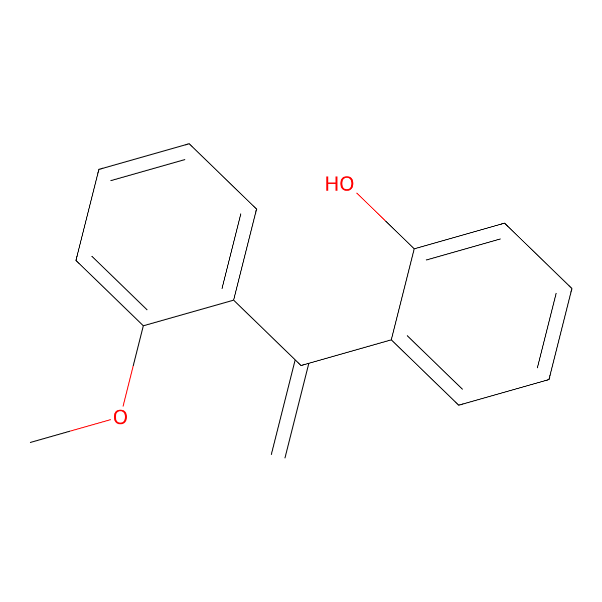 2-(1-(2-Methoxyphenyl)vinyl)phenol molecular structure, CAS 1644257-77-1