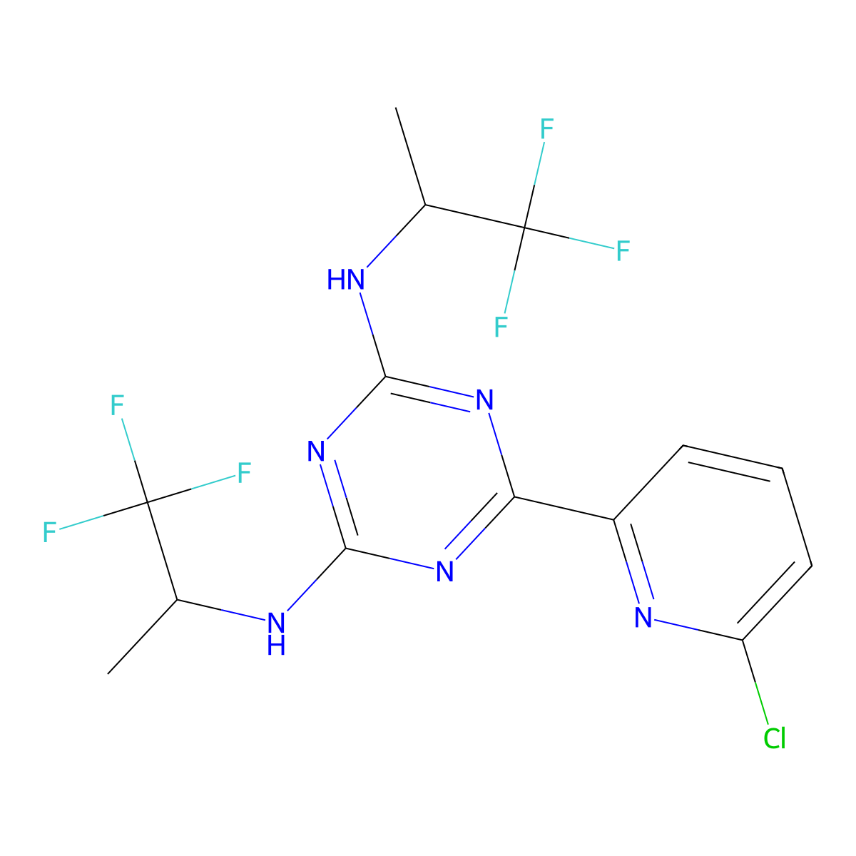 Vorasidenib molecular structure, CAS 1644545-52-7
