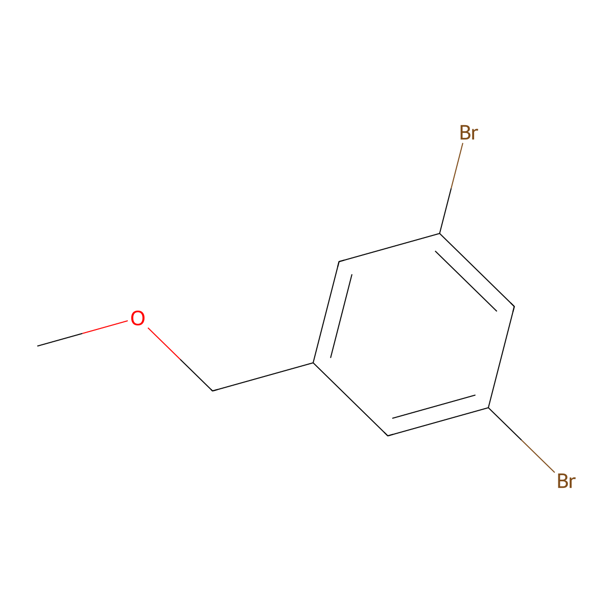 1,3-Dibromo-5-(methoxymethyl)benzene molecular structure, CAS 1646314-10-4